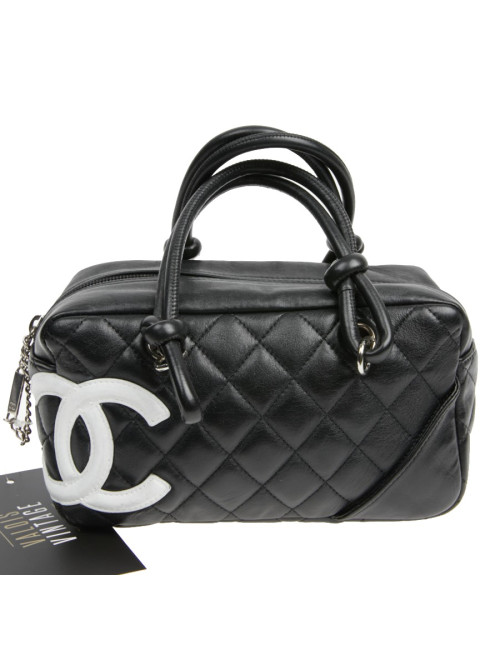 Mini sac Chanel Cambon cuir matelassé