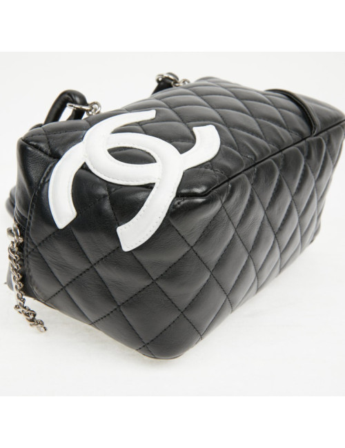 Mini sac Chanel Cambon cuir matelassé