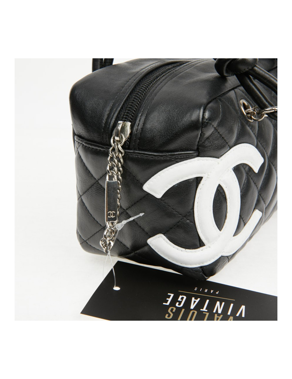 Mini sac Chanel Cambon cuir matelassé