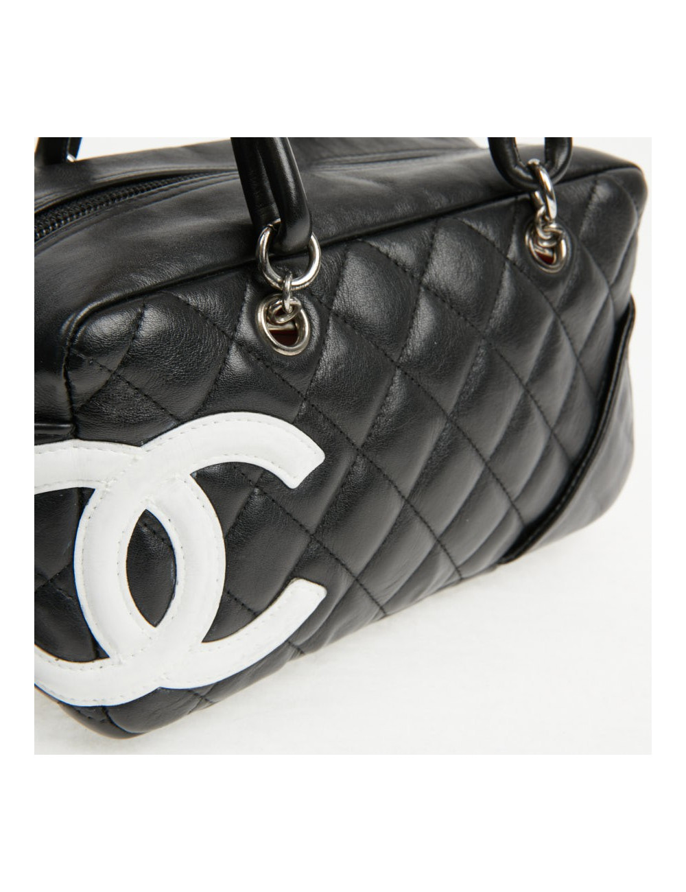 Mini sac Chanel Cambon cuir matelassé