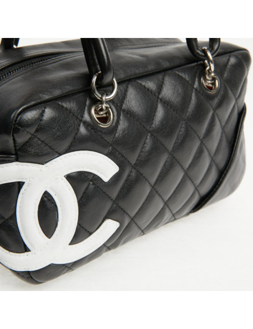 Mini sac Chanel Cambon cuir matelassé