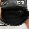 CHANEL Mini Flap Bag in Black Patent Braided Leather