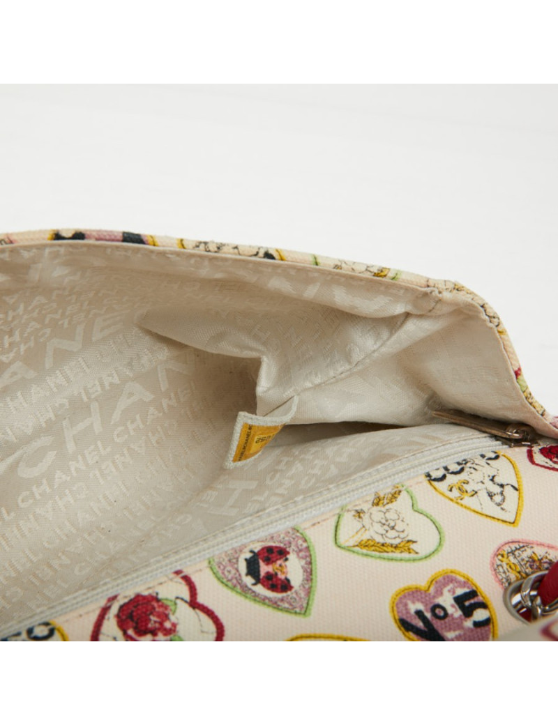 Sac à main Chanel timeless toile Collector