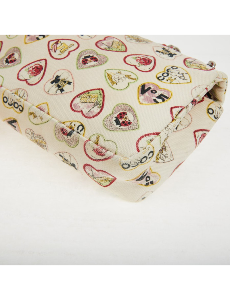 Sac à main Chanel timeless toile Collector