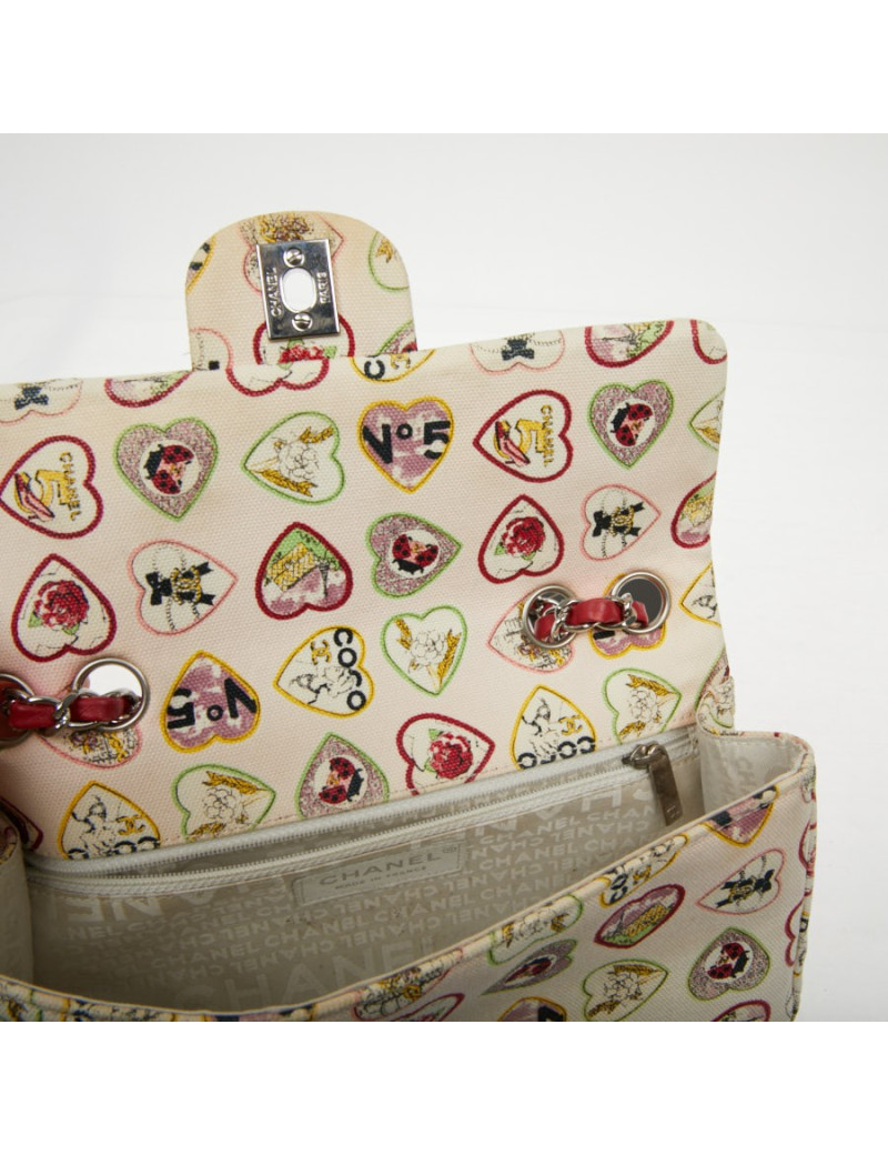 Sac à main Chanel timeless toile Collector