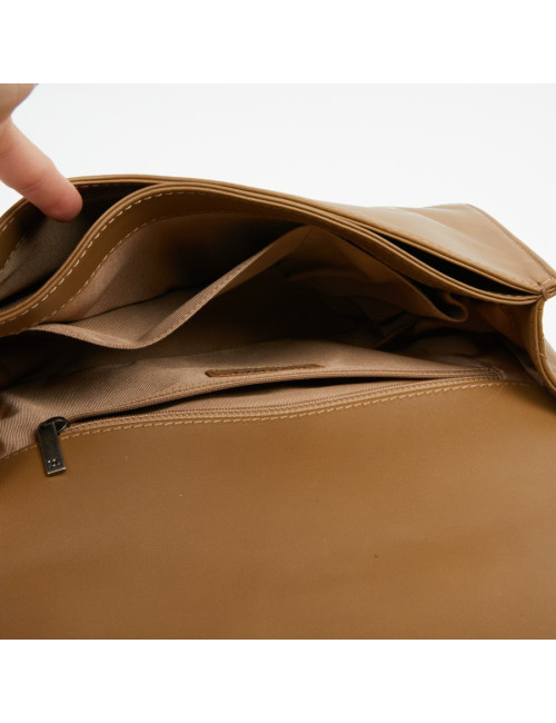 CHANEL Paris Dallas Boy Flap Bag in Brown Tweed, Fringes and Chains