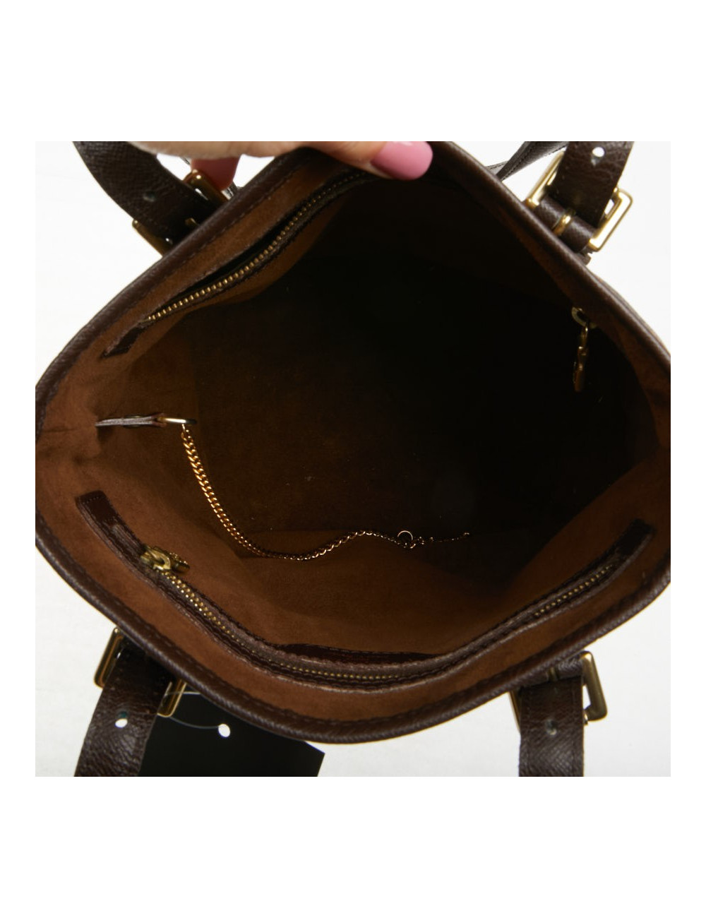 Sac seau LOUIS VUITTON damier