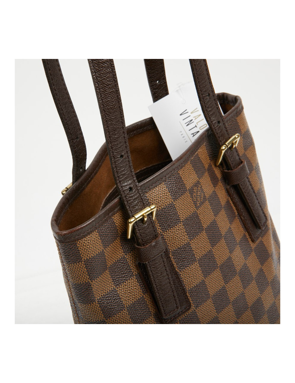 Sac seau LOUIS VUITTON damier