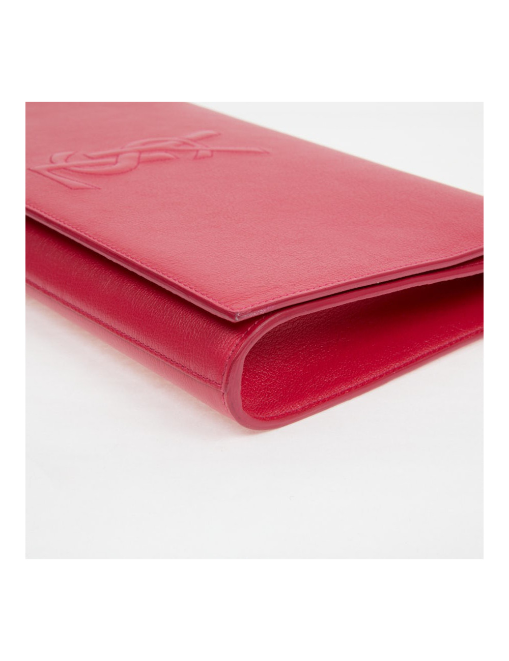 Pochette Yves Saint Laurent Belle de Jour cuir rose