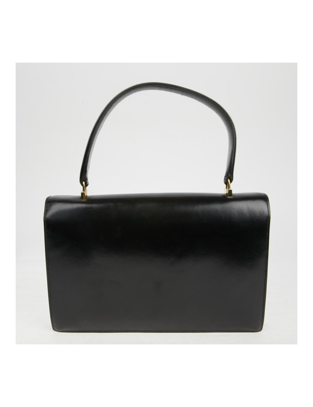 Sac cadenas H Hermès box noir