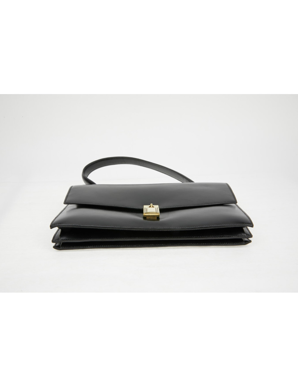 Sac cadenas H Hermès box noir