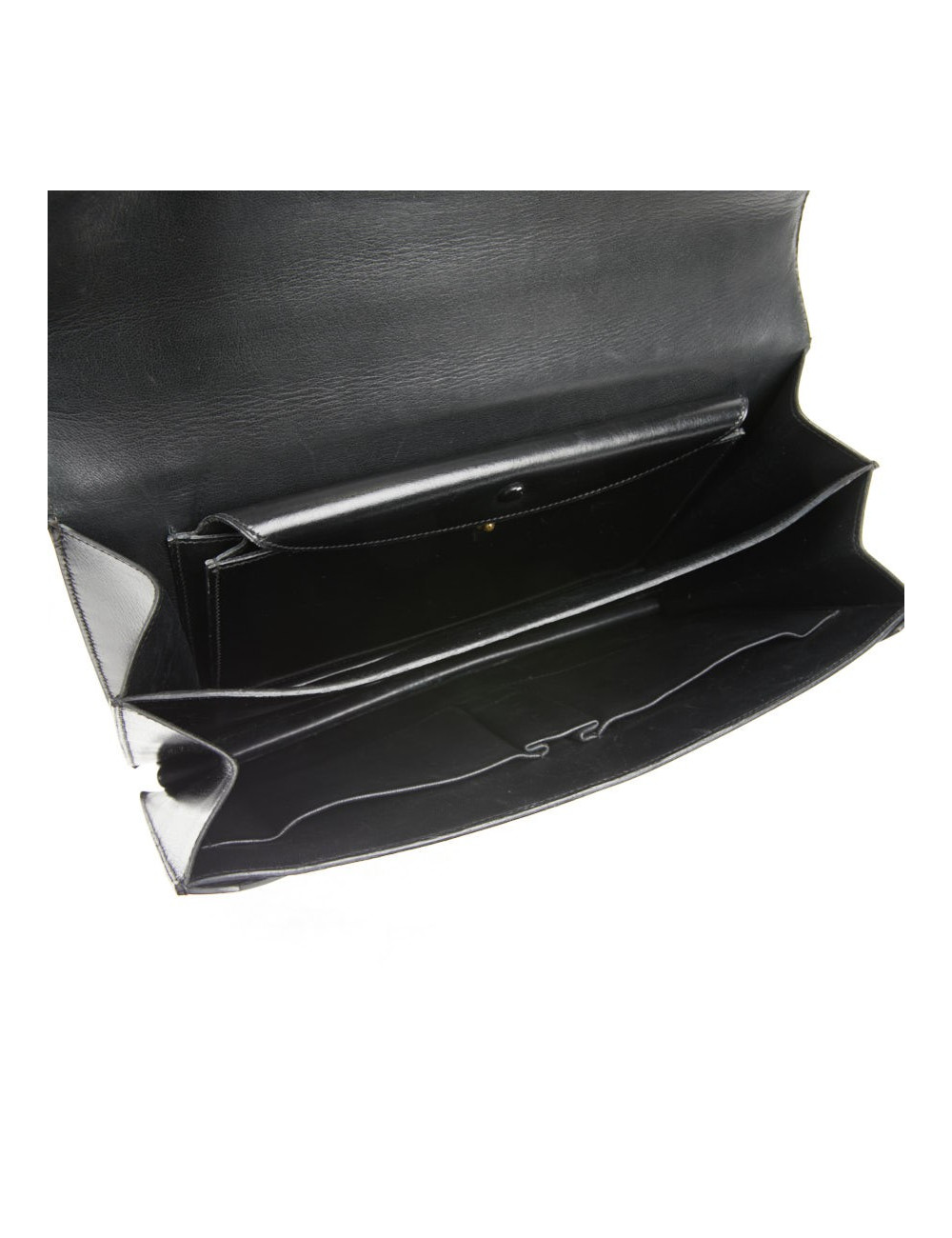 Sac cadenas H Hermès box noir