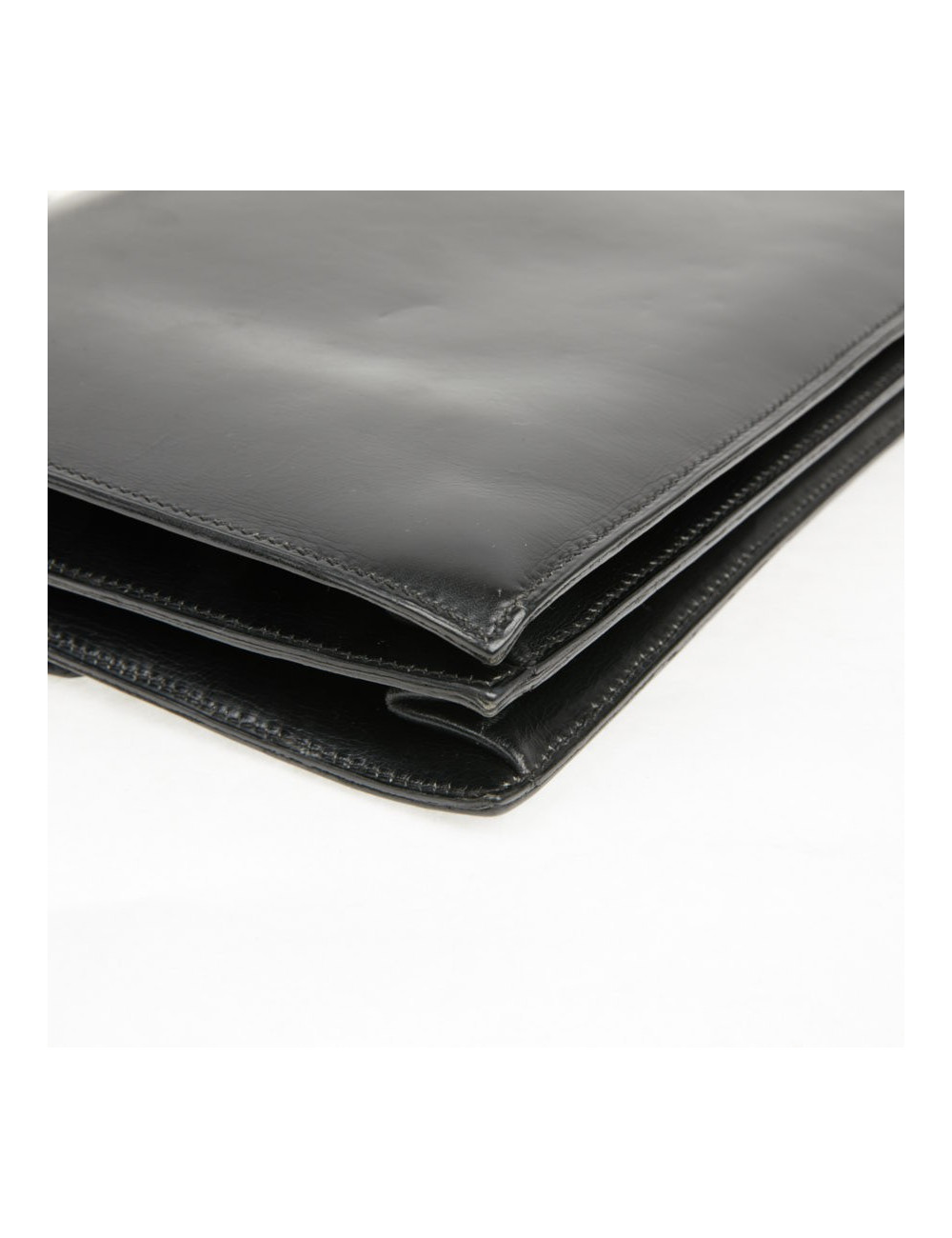 Sac cadenas H Hermès box noir