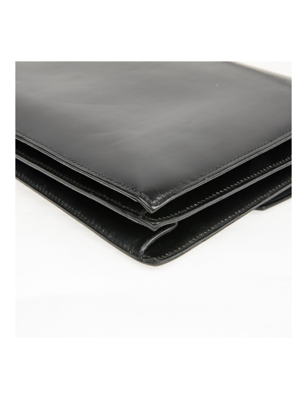 Sac cadenas H Hermès box noir