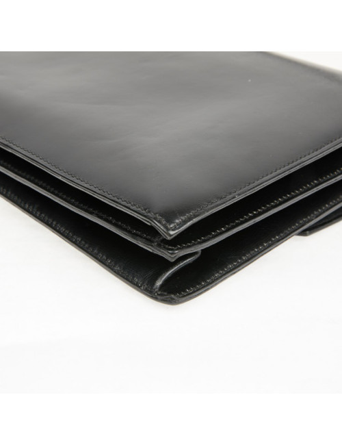 Sac cadenas H Hermès box noir