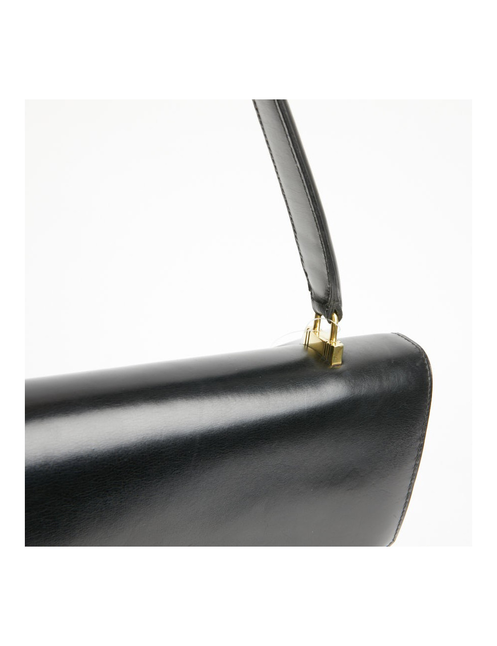 Sac cadenas H Hermès box noir