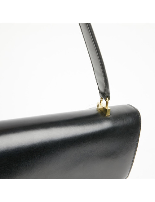 Sac cadenas H Hermès box noir