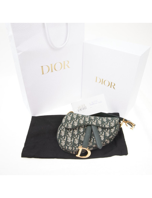 Sac Saddle toile monogramme DIOR