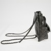 Mini sac à dos CHANEL cuir gris anthracite 
