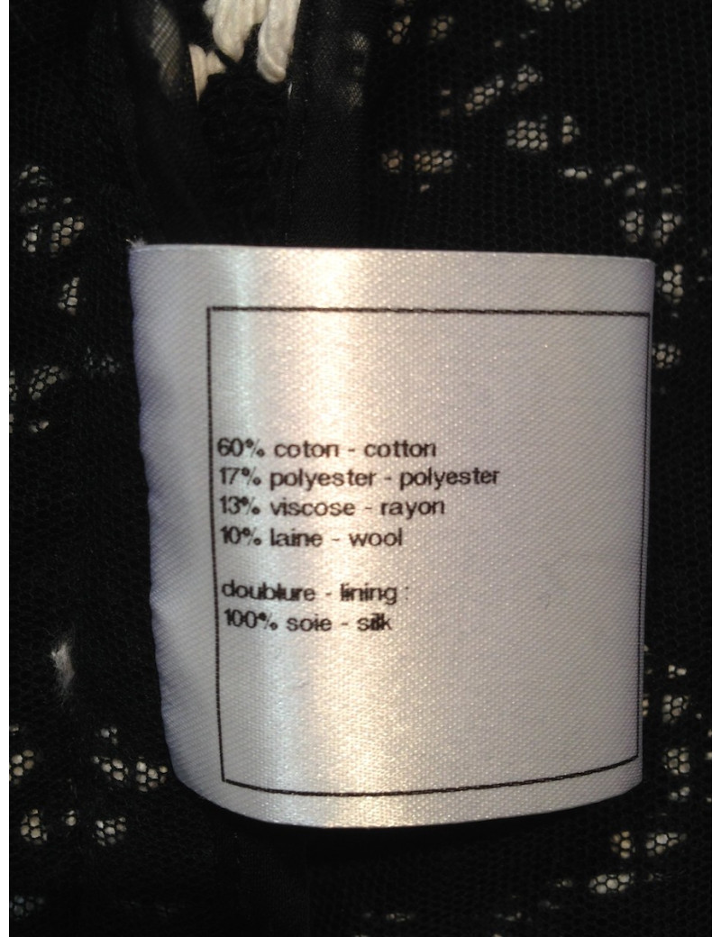 Cape CHANEL tweed T36