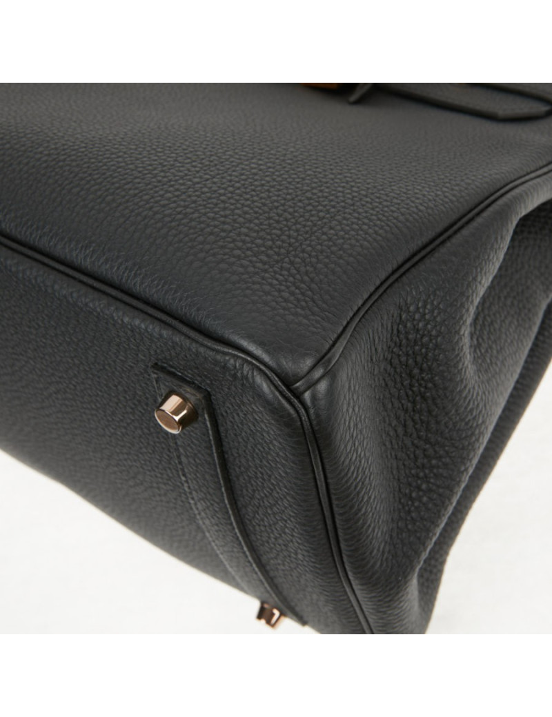 Sac à main Birkin 35 Hermès togo noir