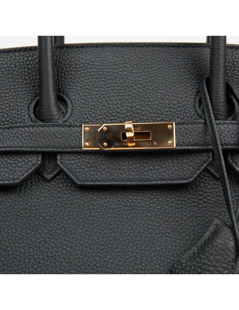 Sac à main Birkin 35 Hermès togo noir