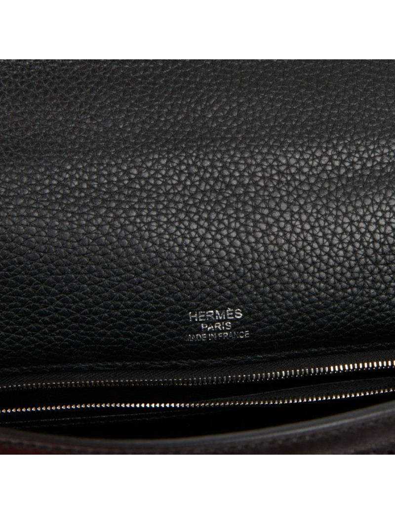 Kelly 35 Ghillies Hermès noir