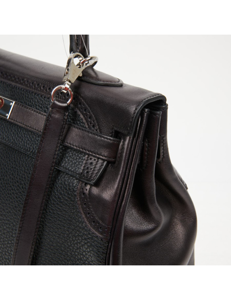 Kelly 35 Ghillies Hermès noir