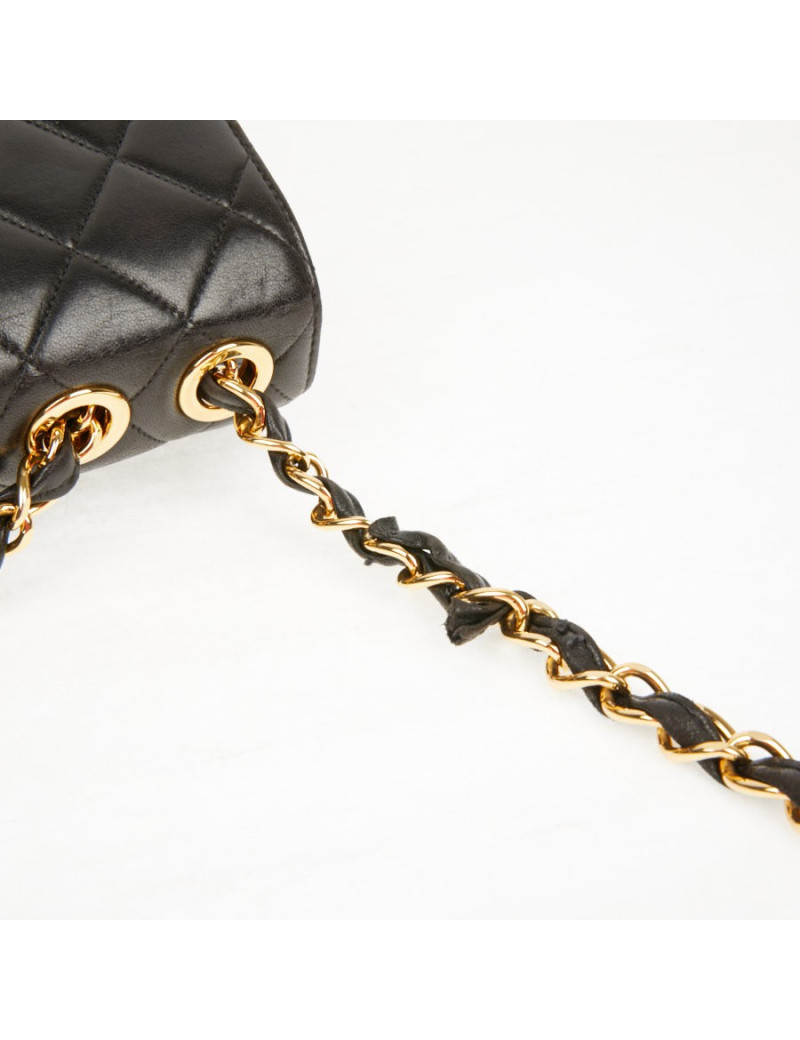 Maxi Jumbo Chanel vintage noir