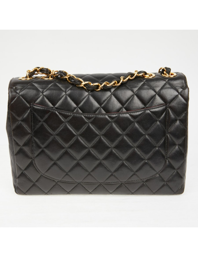 Maxi Jumbo Chanel vintage noir