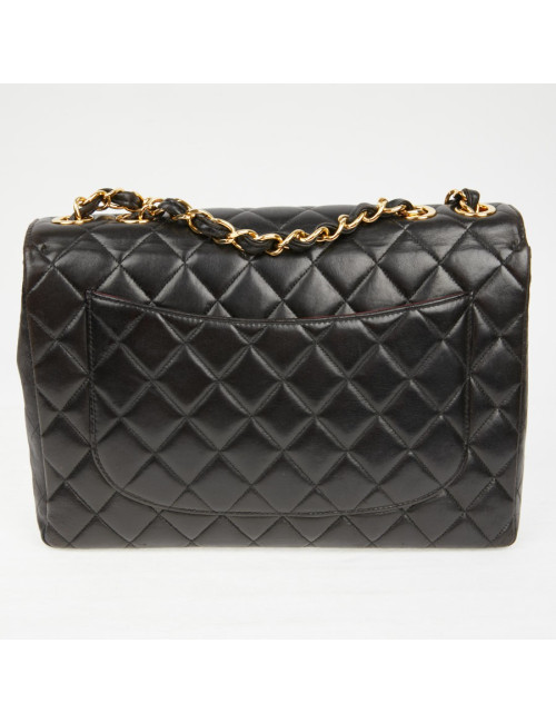 Maxi Jumbo Chanel vintage noir