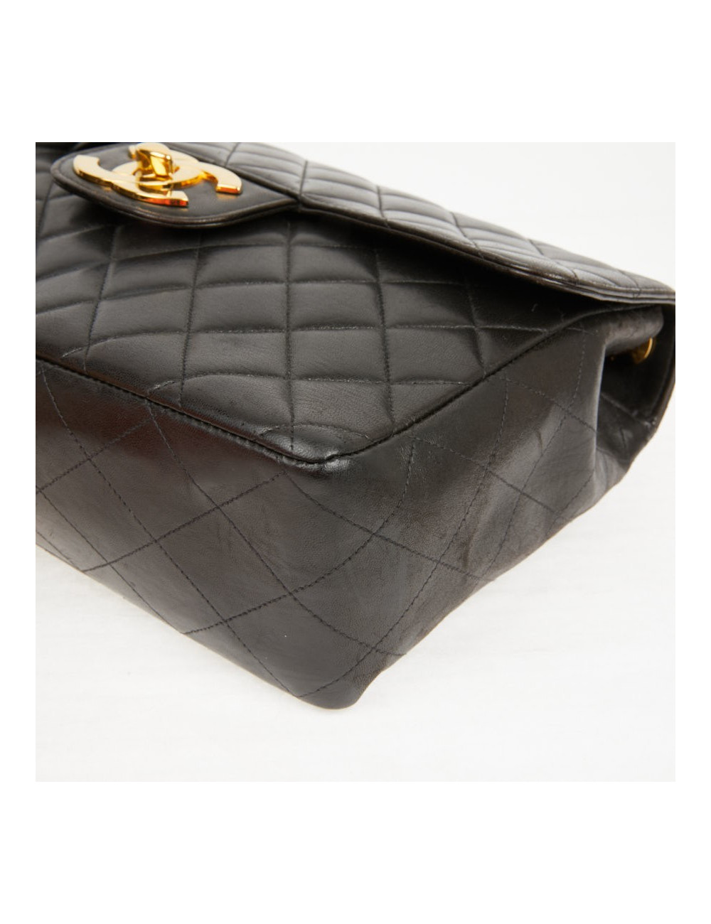 Maxi Jumbo Chanel vintage noir