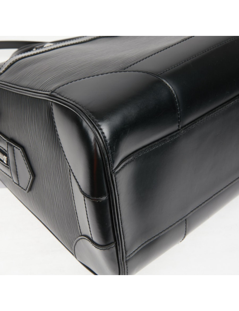 Sac Le Bourget LOUIS VUITTON cuir épi noir