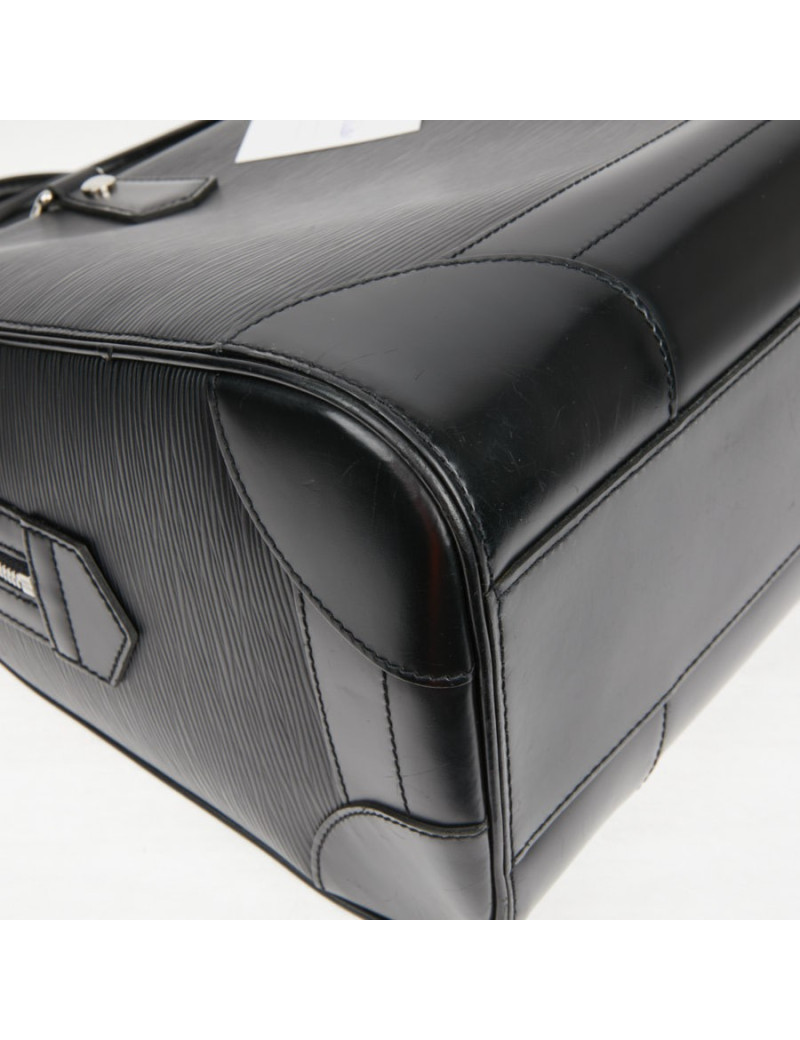 Sac Le Bourget LOUIS VUITTON cuir épi noir