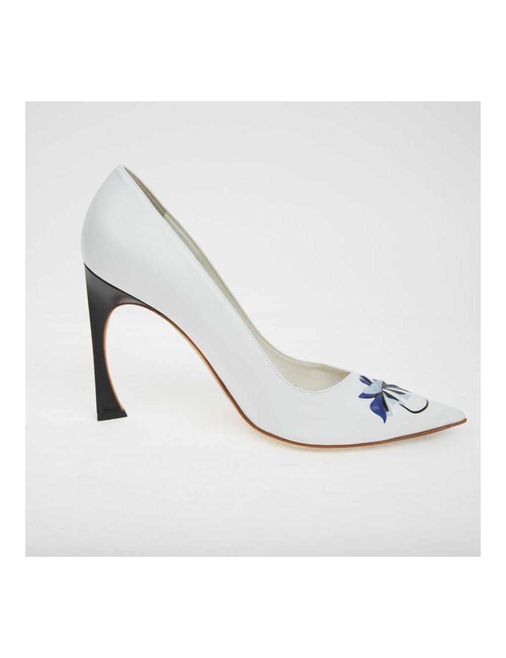 Escarpins DIOR T38 "Paradise" blanc