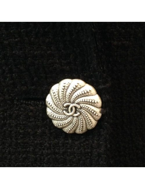 Veste croisé CHANEL avec Blazon T40