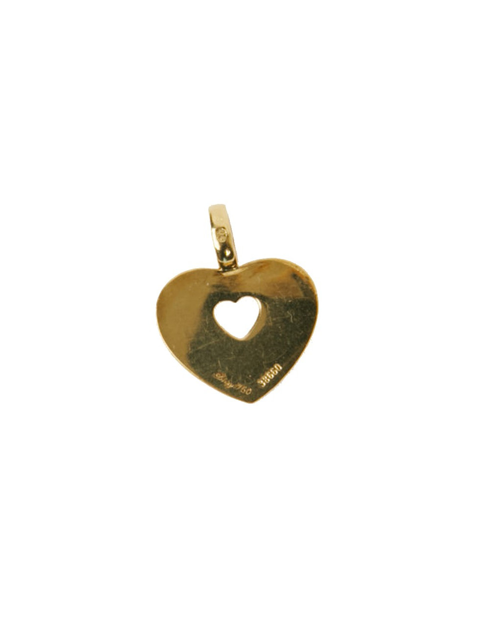 POIRAY Coeur secret pendant in 18 carats gold
