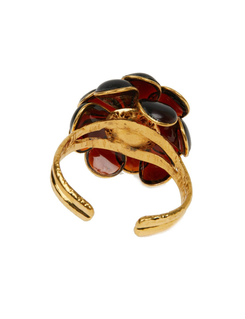 Bracelet camélia MARGUERITE DE VALOIS topaze