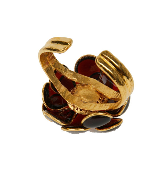 Bracelet camélia MARGUERITE DE VALOIS topaze