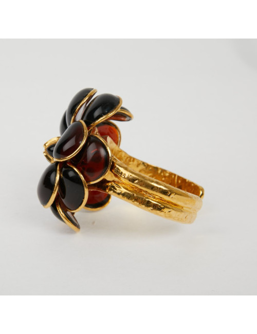 Bracelet camélia MARGUERITE DE VALOIS topaze