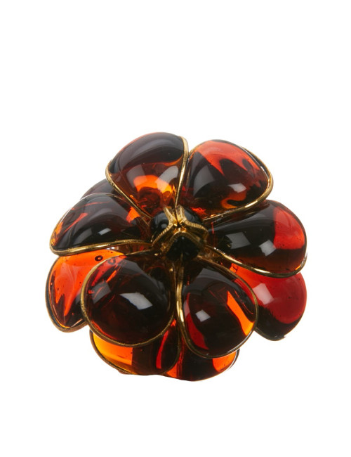 Bracelet camélia MARGUERITE DE VALOIS topaze