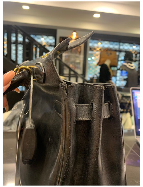 Kelly 32 HERMES box noir