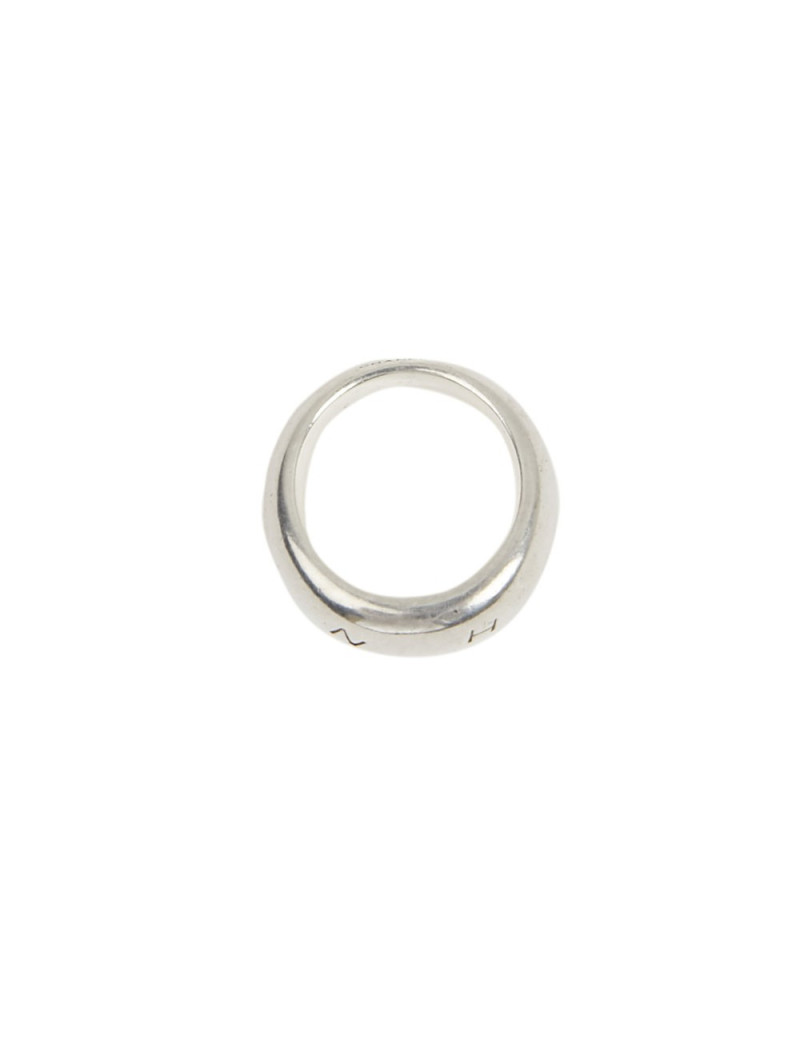 Bague CHANEL T 53 argent massif