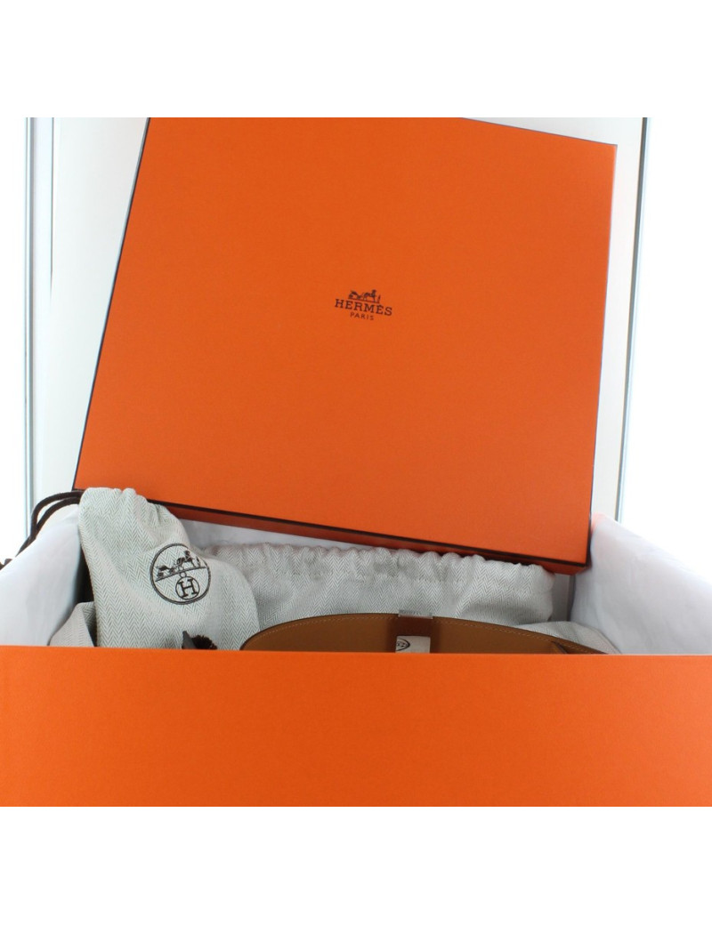 Ceinture Medor epsom étain bijouterie palladium