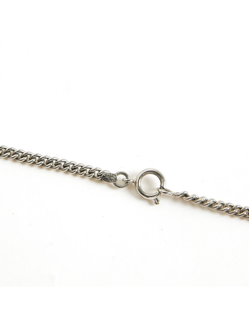 Pendentif CHANEL métal argent