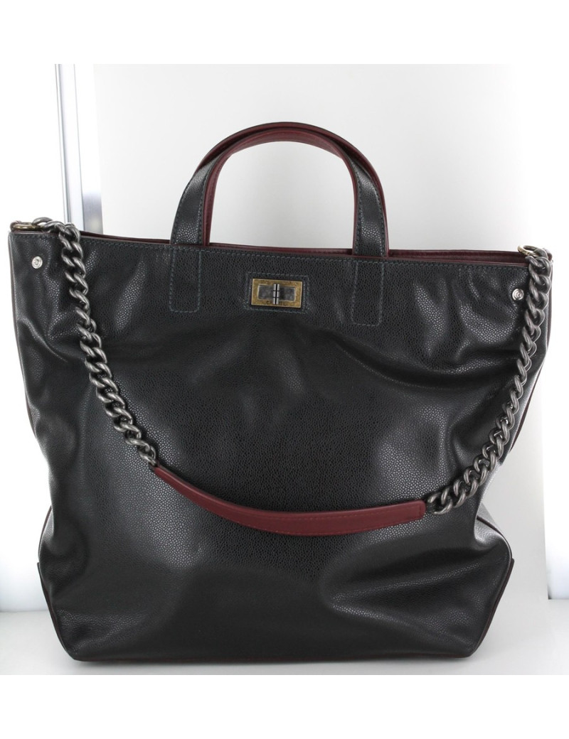 Cabas CHANEL veau caviar noir