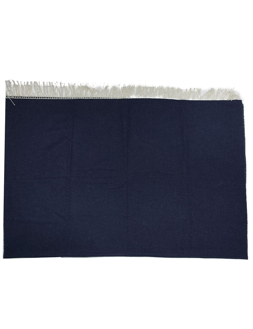 Plaid CHANEL bicolore laine et cachemire