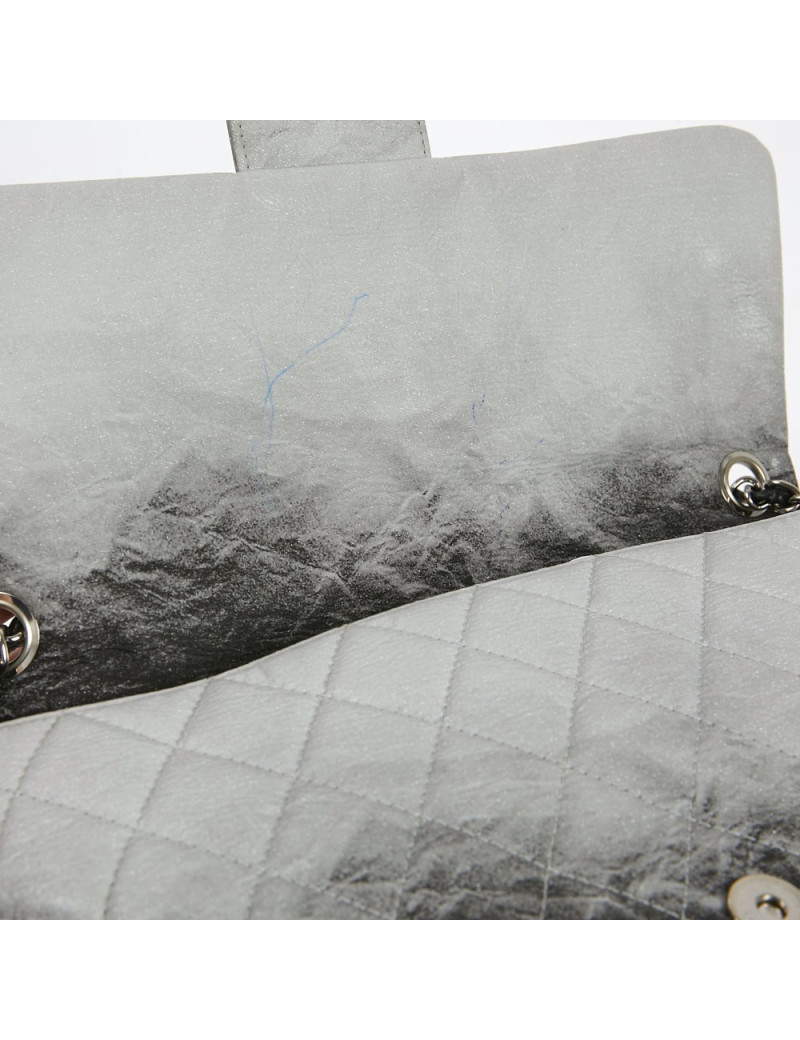 Sac CHANEL Timeless gris dégradé 