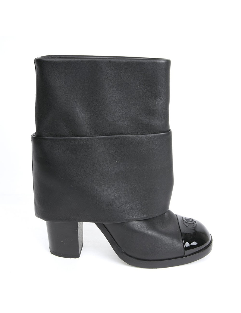 Mi bottes T 42 C CHANL noires