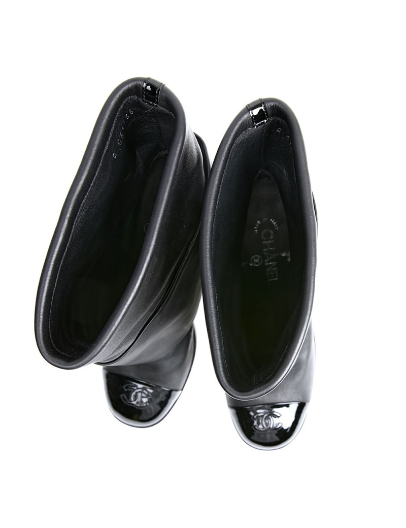 Mi bottes T 42 C CHANL noires